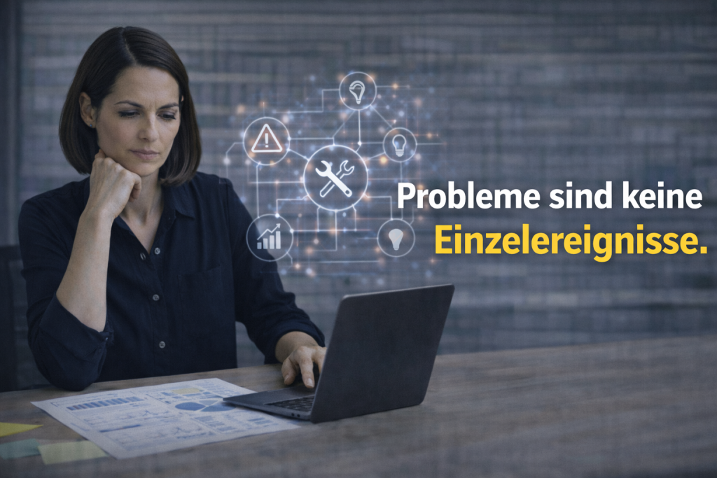 Probleme sind keine Einzelereignisse
